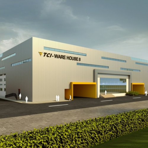 Warehouse campus for TCI at Thiruvallur